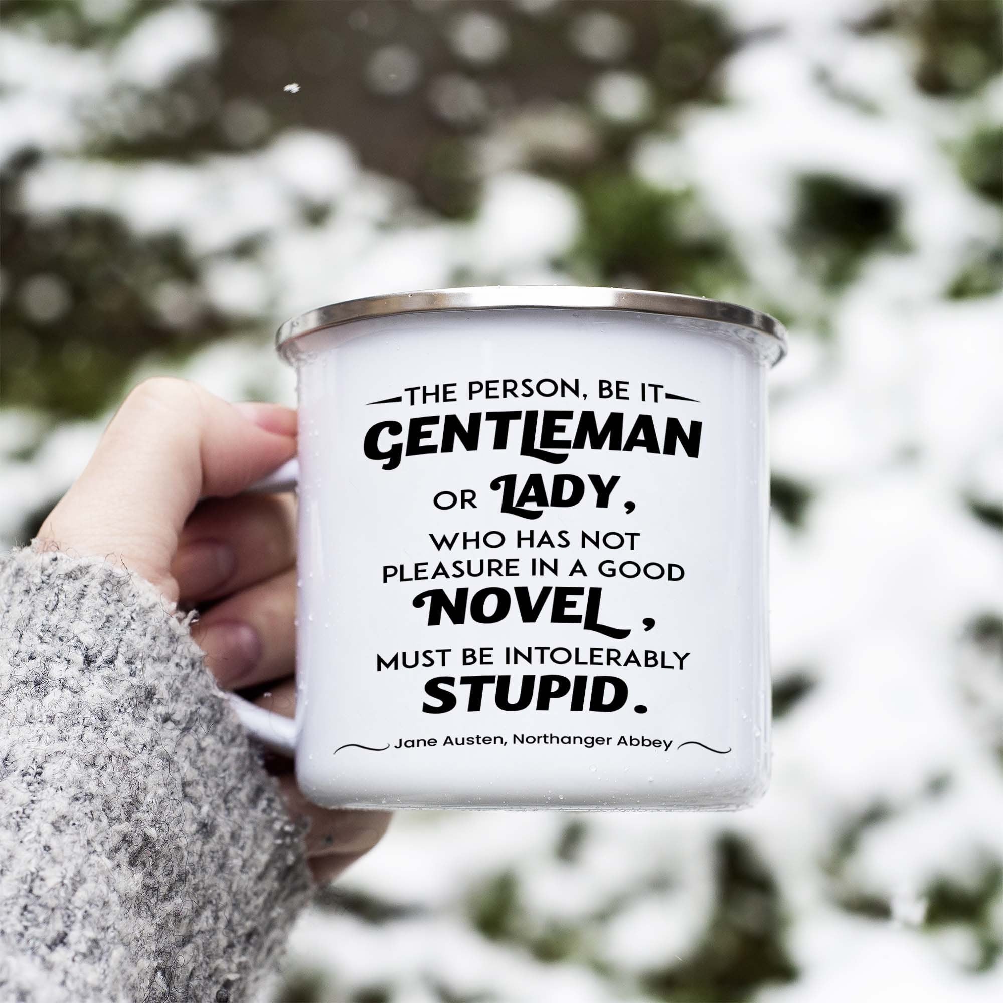 Jane Austen Heat-Transforming Mug