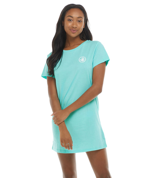 Body Glove Brielle T-shirt dress cover-up - Heather Grey – Sunblockers