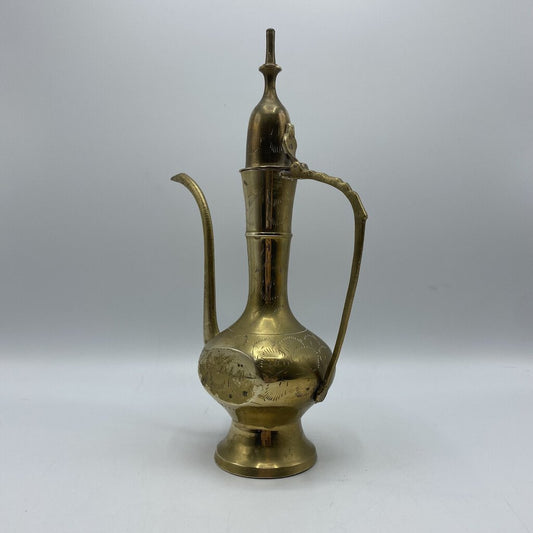 Mottahedeh Design Made in India Footed Brass Double Handled Large