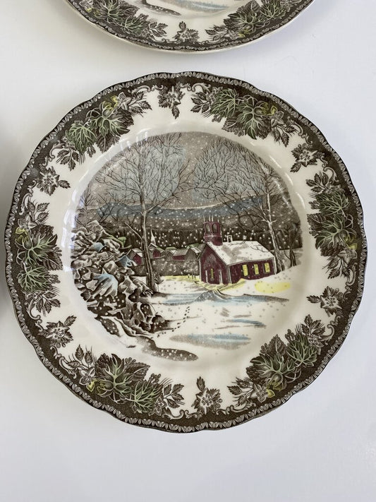 Johnson Brothers Blue Willow Dinner Plate 10-1/4 – ATTIC FANATIC