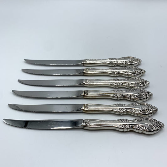 Vtg Set Griffon Italy Stainless Steak Knives w/ Case /b – Pathway Market GR