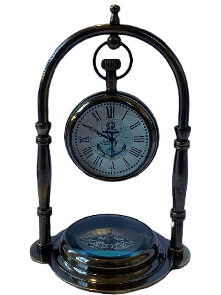 Arch compass clock