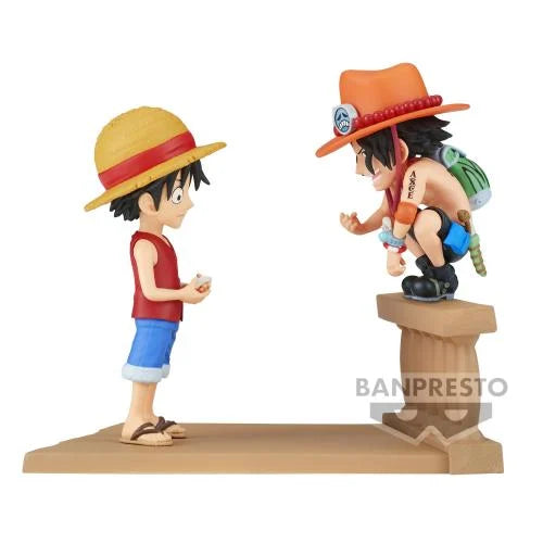 ONE PIECE - WORLD COLLECTABLE FIGURE LOG STORIES - SANJI & ZEFF **PRE