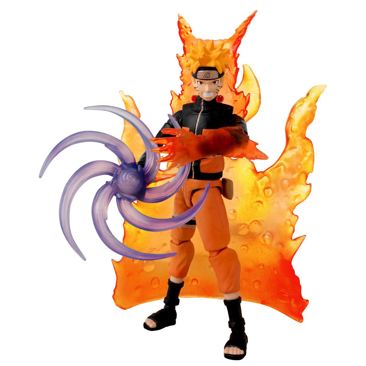  ANIME HEROES Beyond - Naruto - Sasuke Uchiha Curse Mark  Transformation Action Figure : Everything Else
