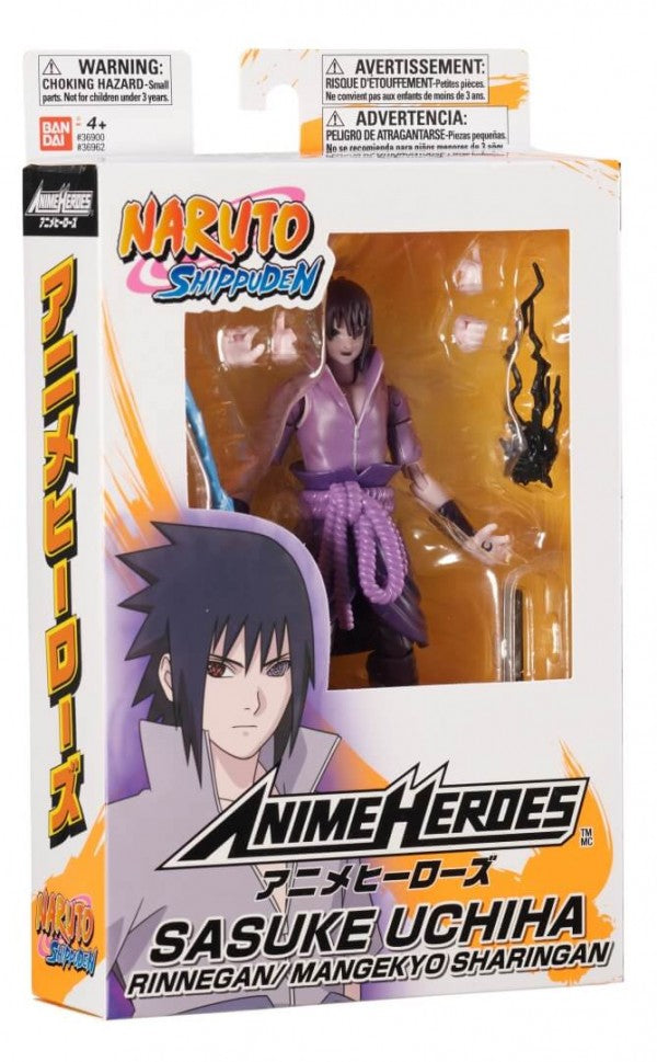  ANIME HEROES Beyond - Naruto - Sasuke Uchiha Curse Mark  Transformation Action Figure : Everything Else