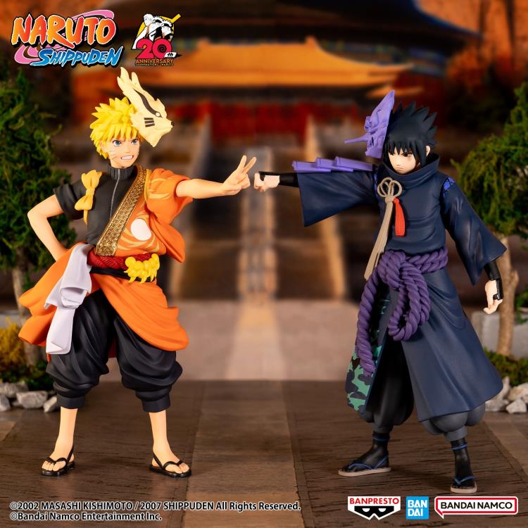 Naruto: Shippuden - Sasuke Uchiha - (Animation 20th Anniversary Costum