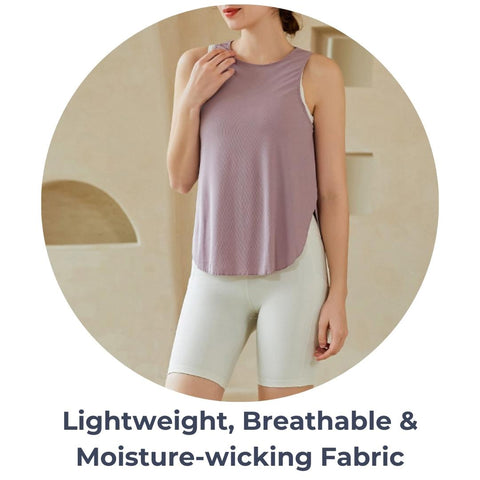 Lightweight breathable activewear set for daily workouts