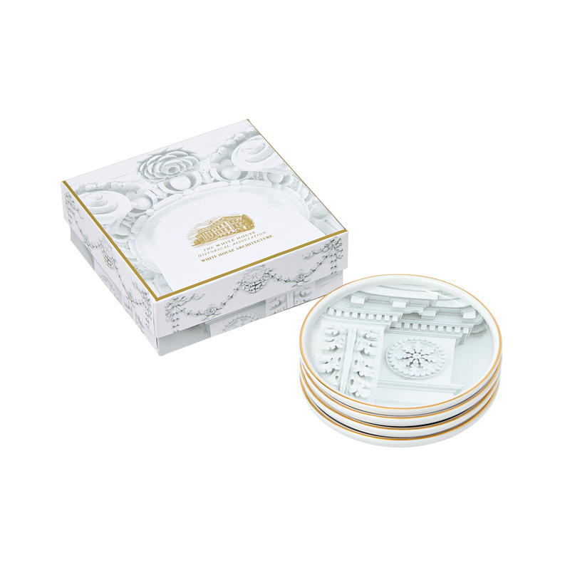 White House Architecture Espresso Cups with Saucers, Set of Two – White  House Historical Association