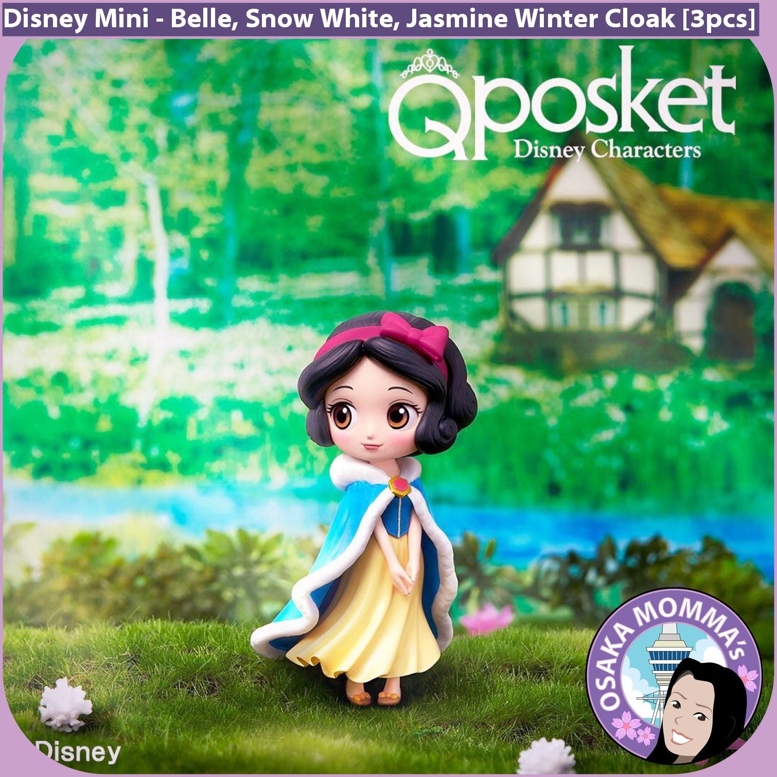 Q Posket Petit 3 Set Belle Snow White Jasmine In Winter Osaka Momma S Japanese Goods