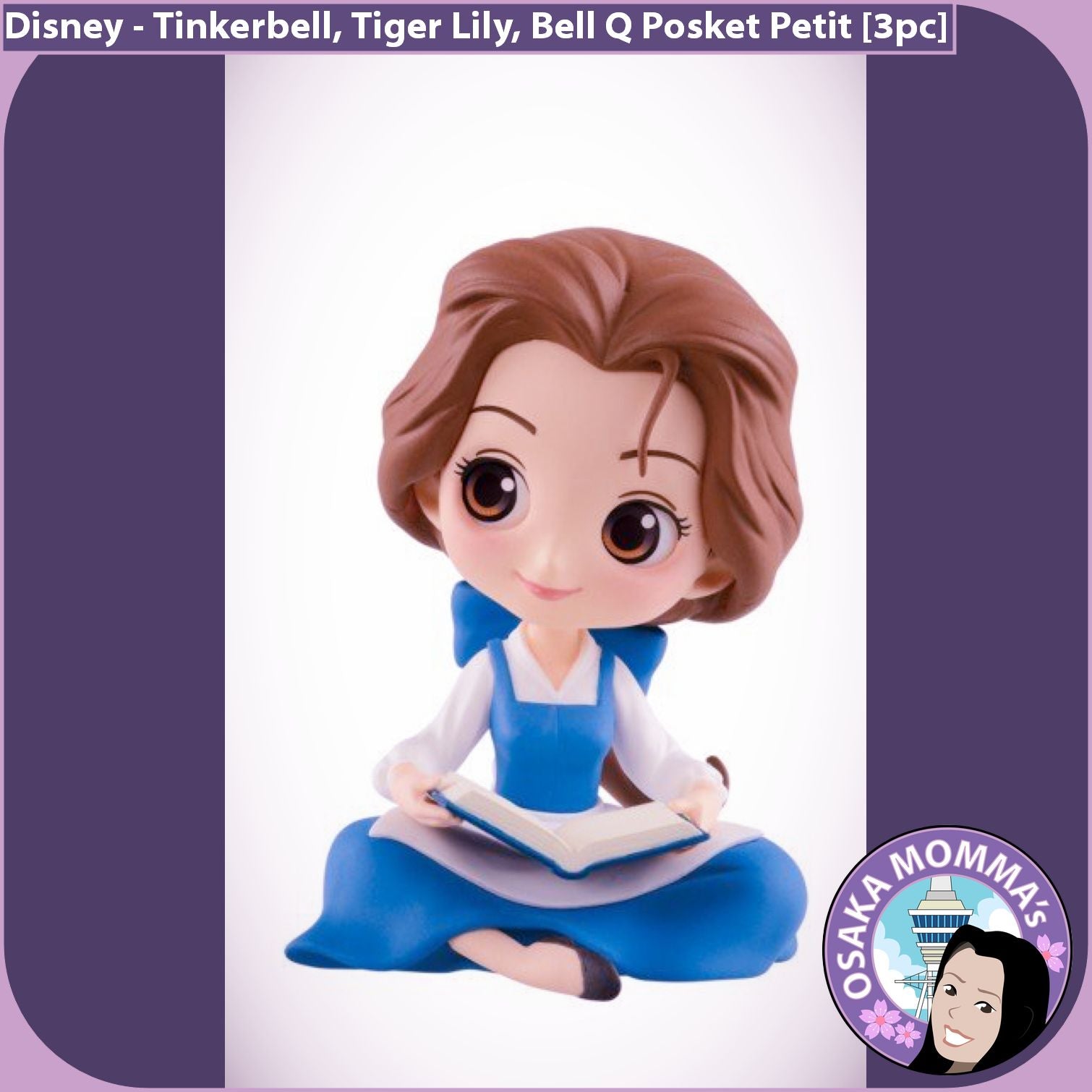 Q Posket Petit 3 Set Tinkerbell Tiger Lily Belle Osaka Momma S Japanese Goods