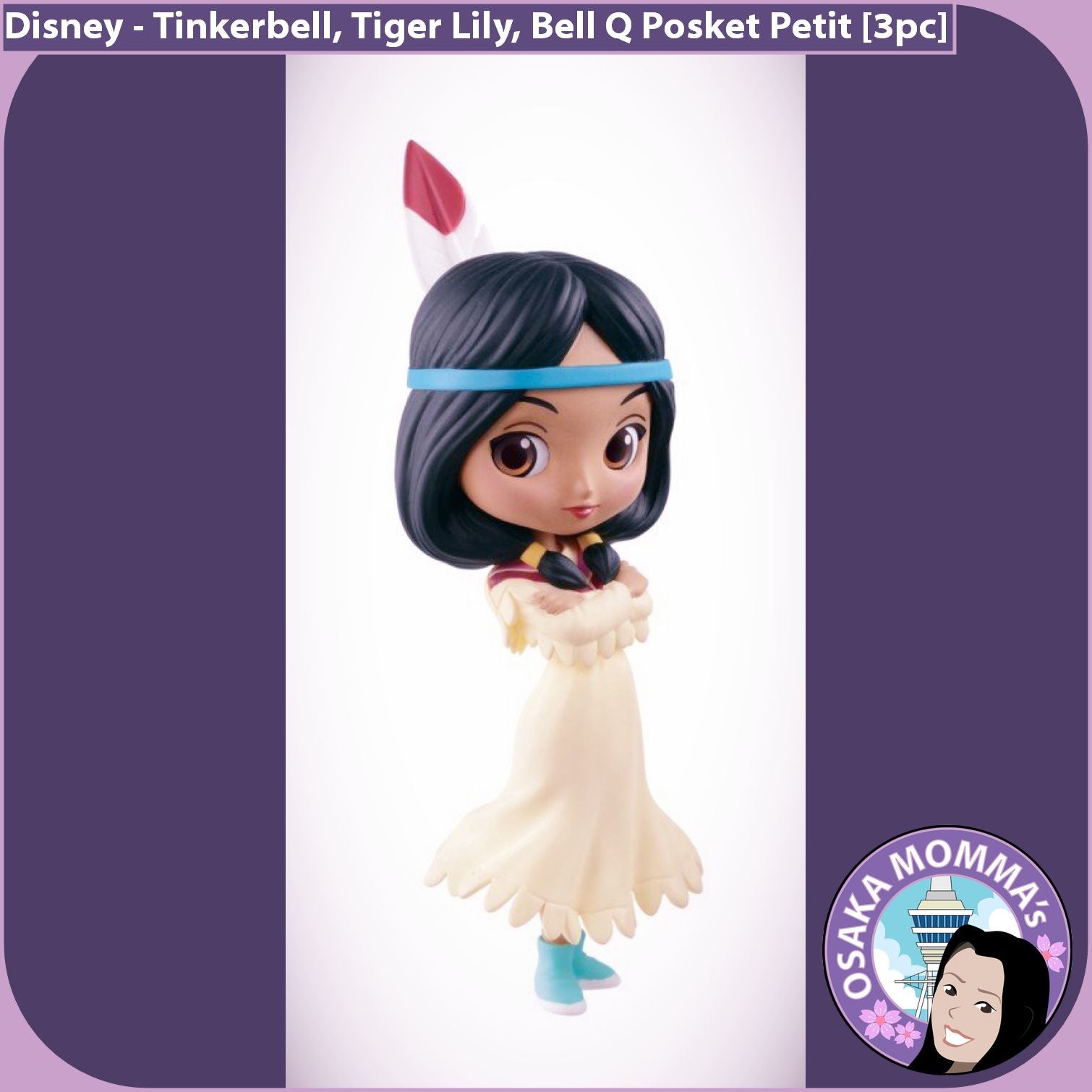 Q Posket Petit 3 Set Tinkerbell Tiger Lily Belle Osaka Momma S Japanese Goods