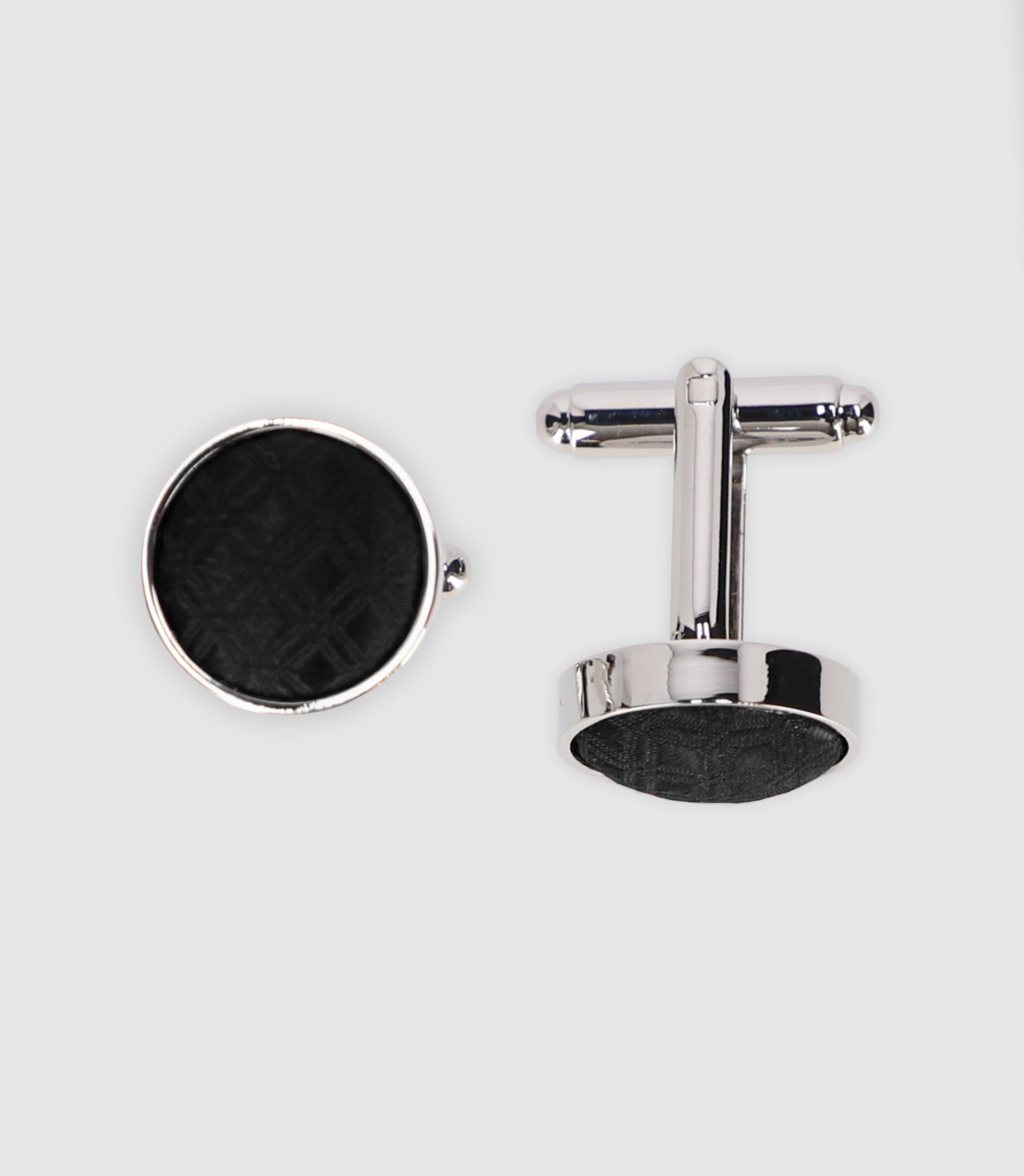 Metal cufflinks BLACK