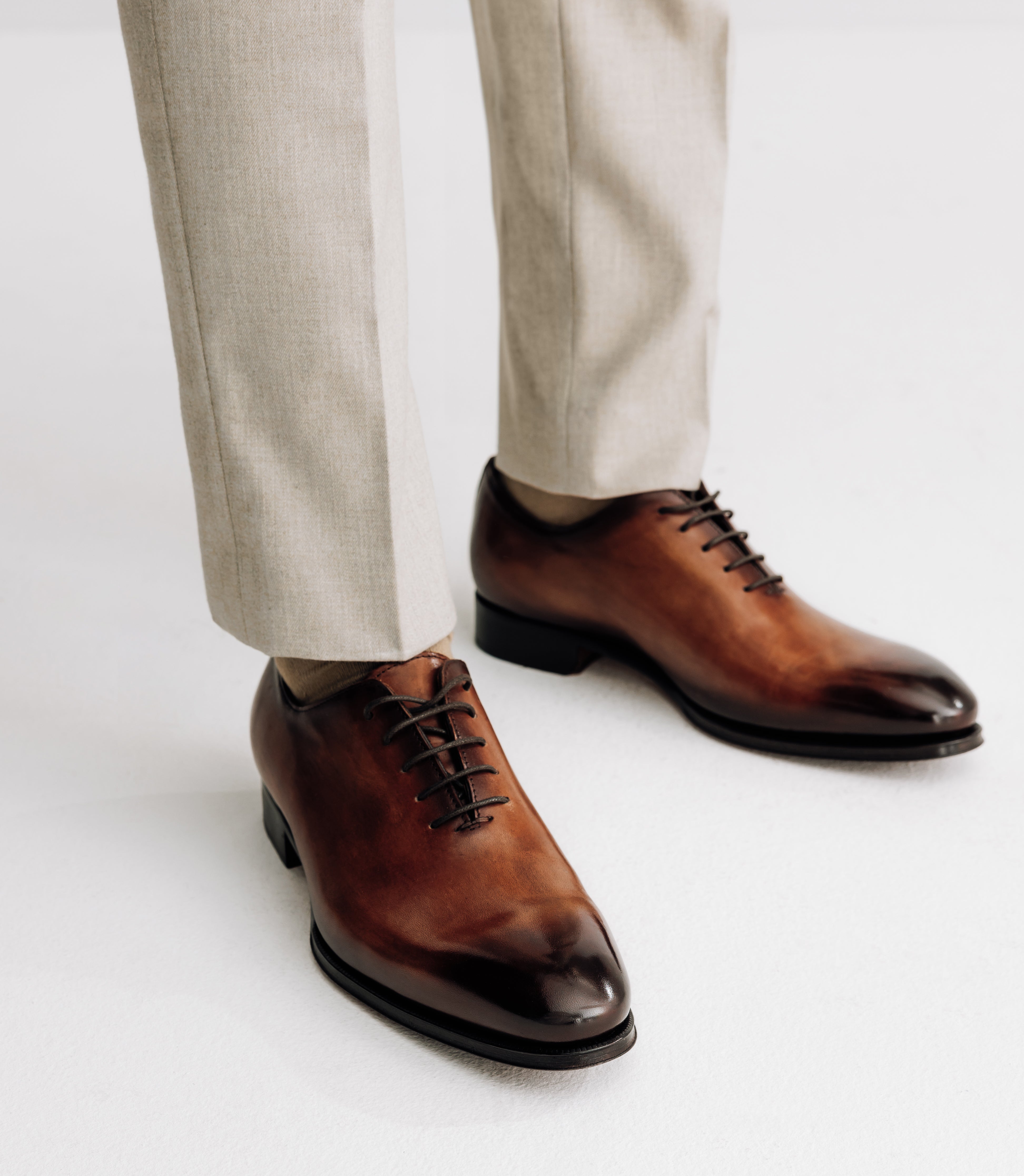 Brown city shoe