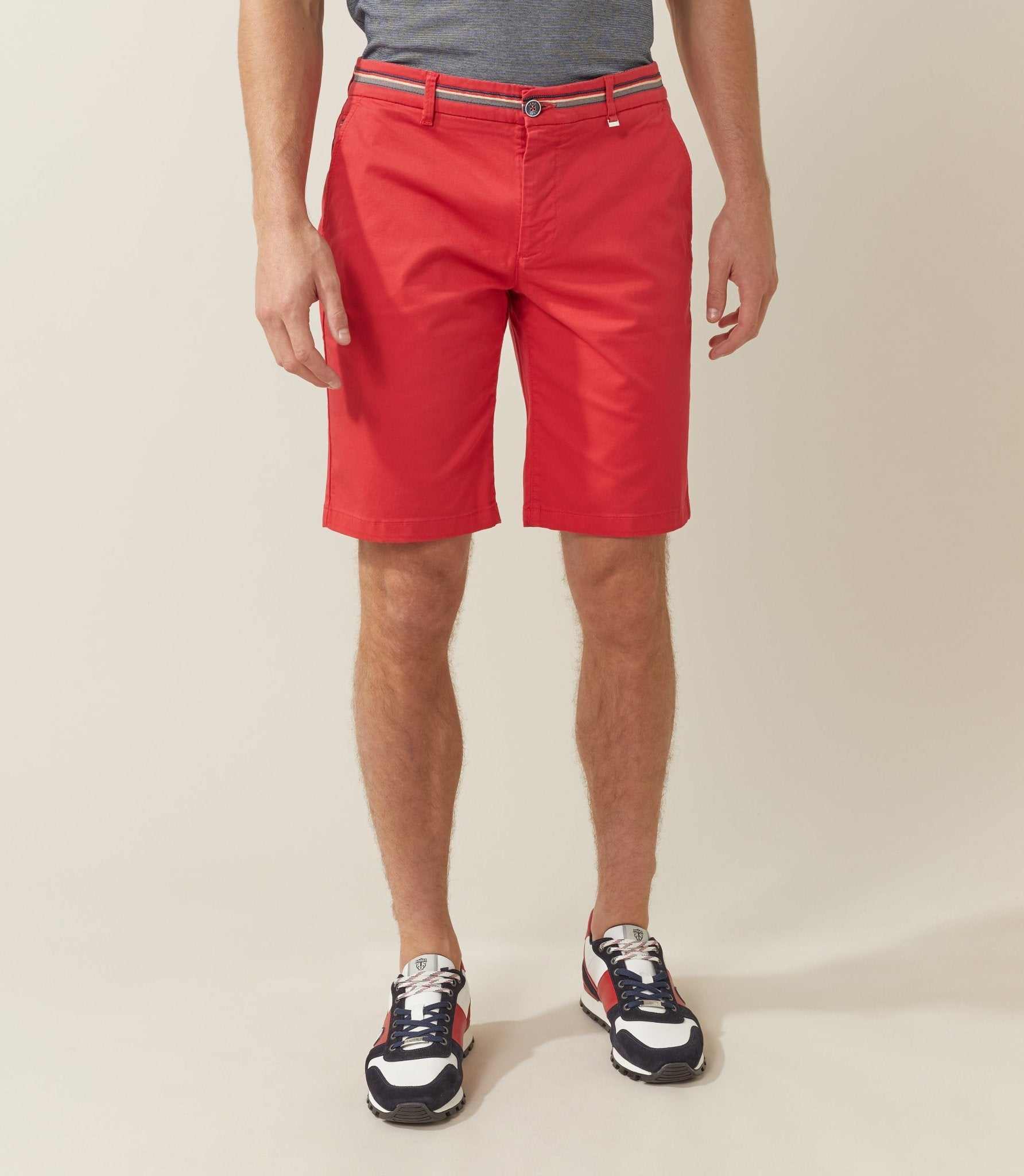 Bermuda shorts fancy red 