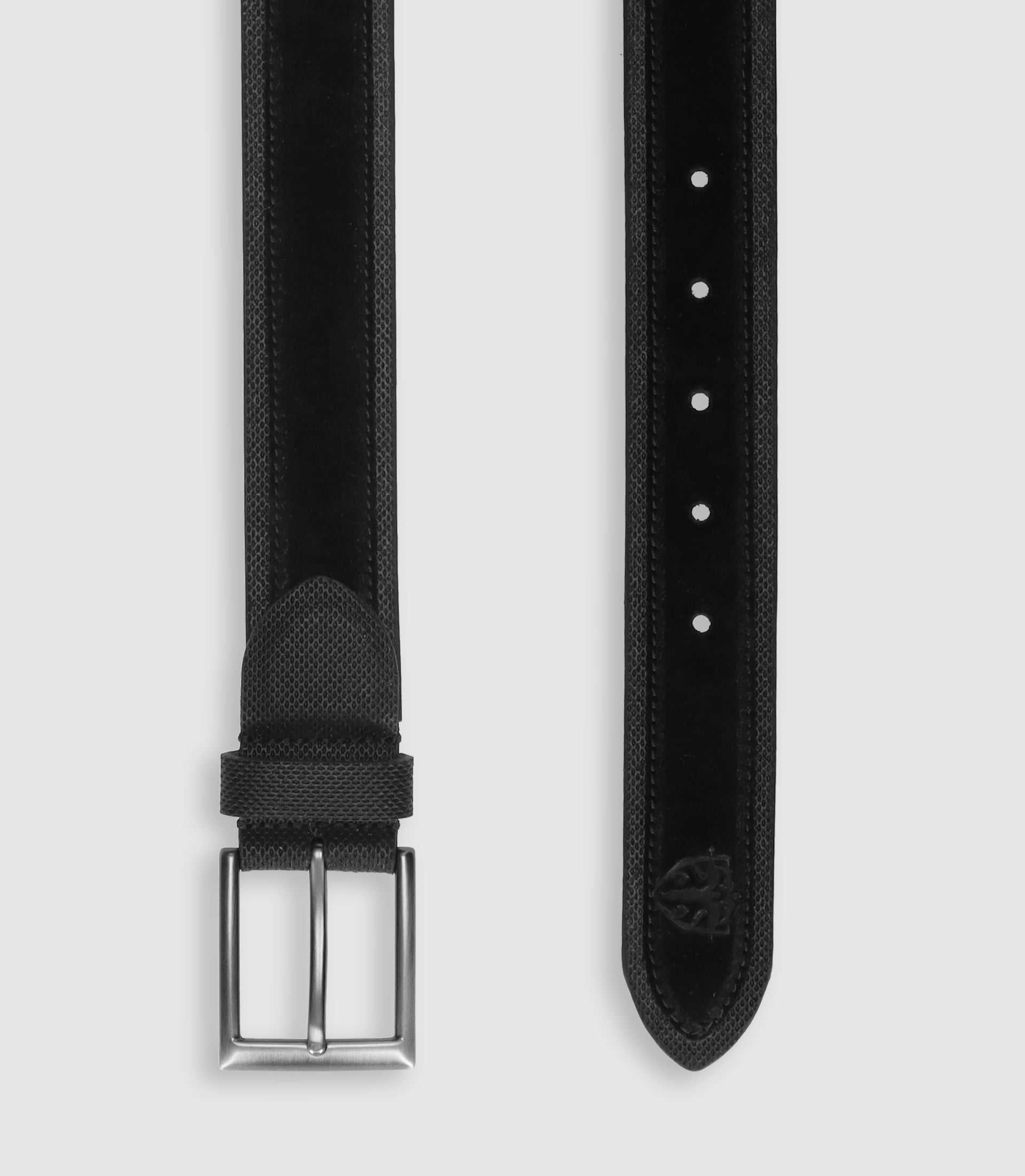 CYANG 35mm Black Leather Belt