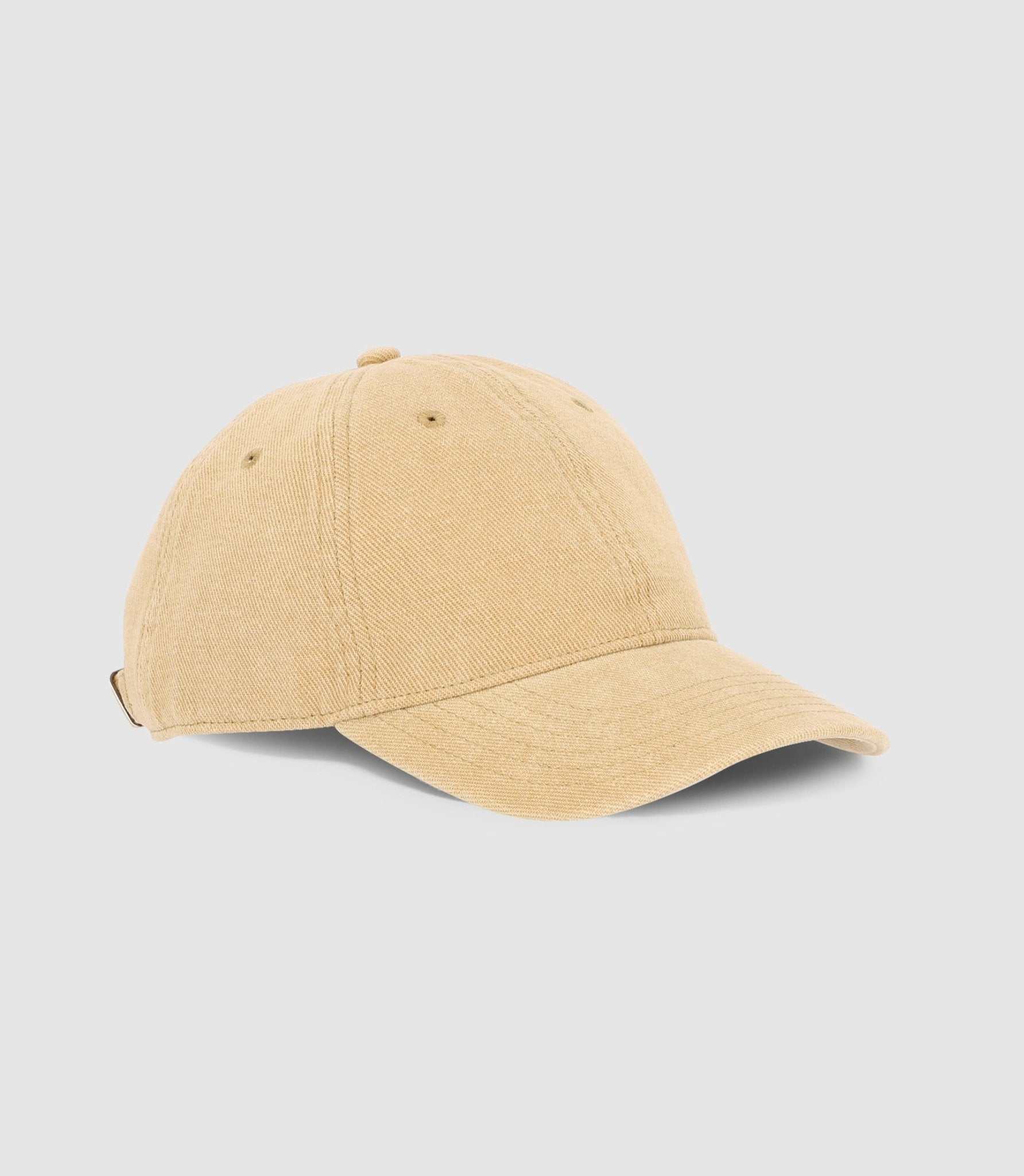 Plain beige cap OSCAR