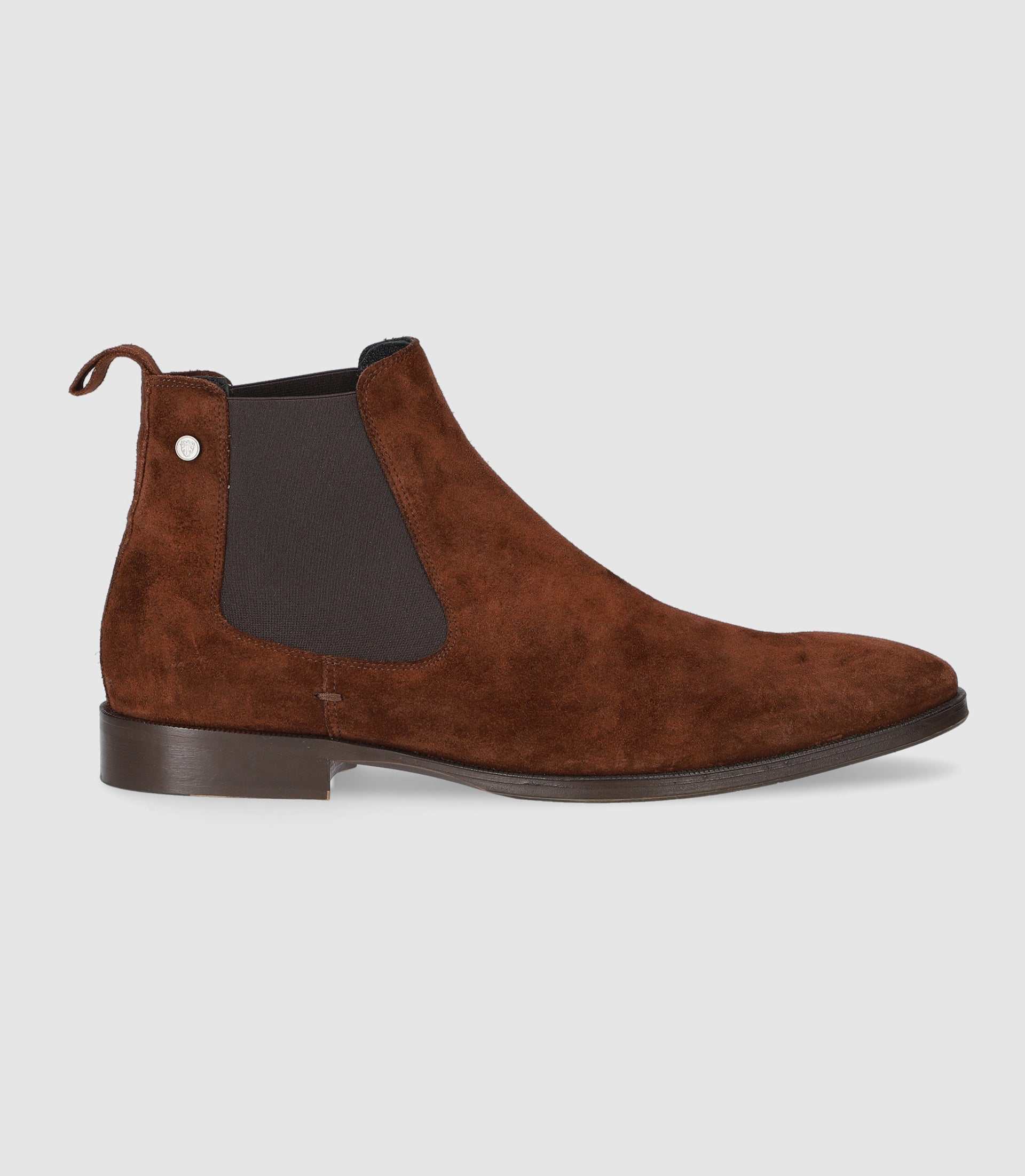 Brown suede ankle boots OPHELIEN