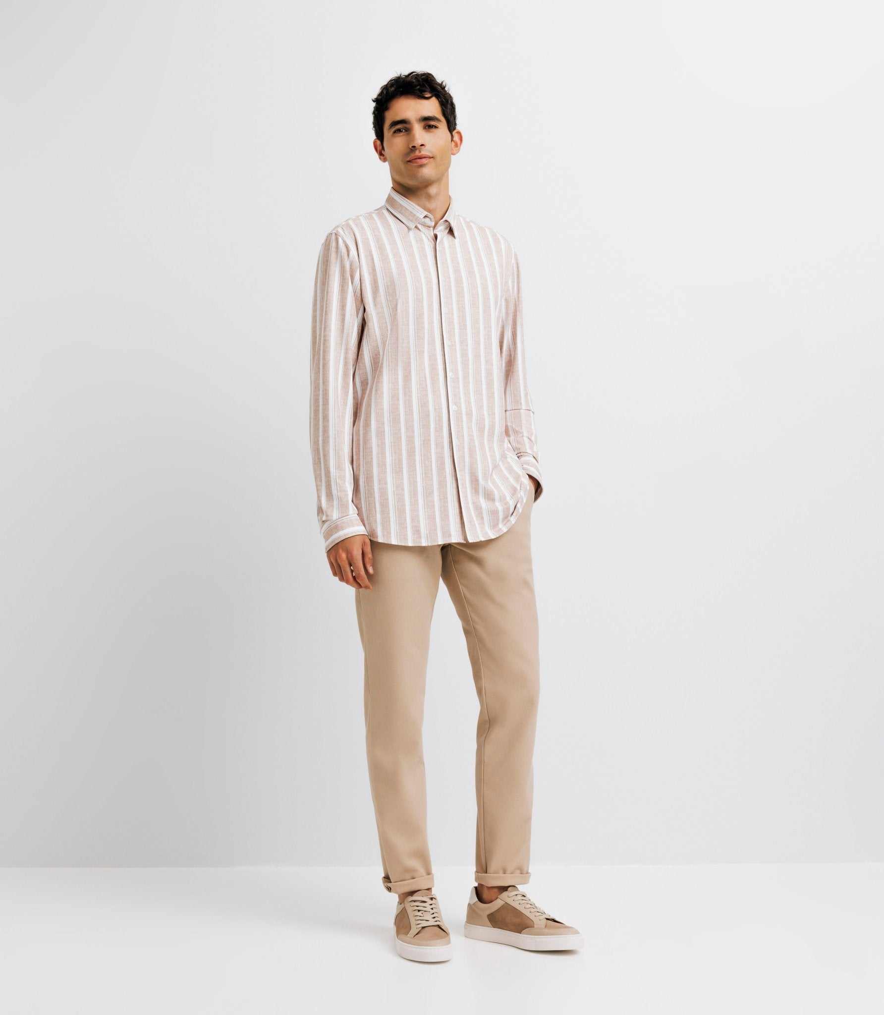 BEIGE casual shirt