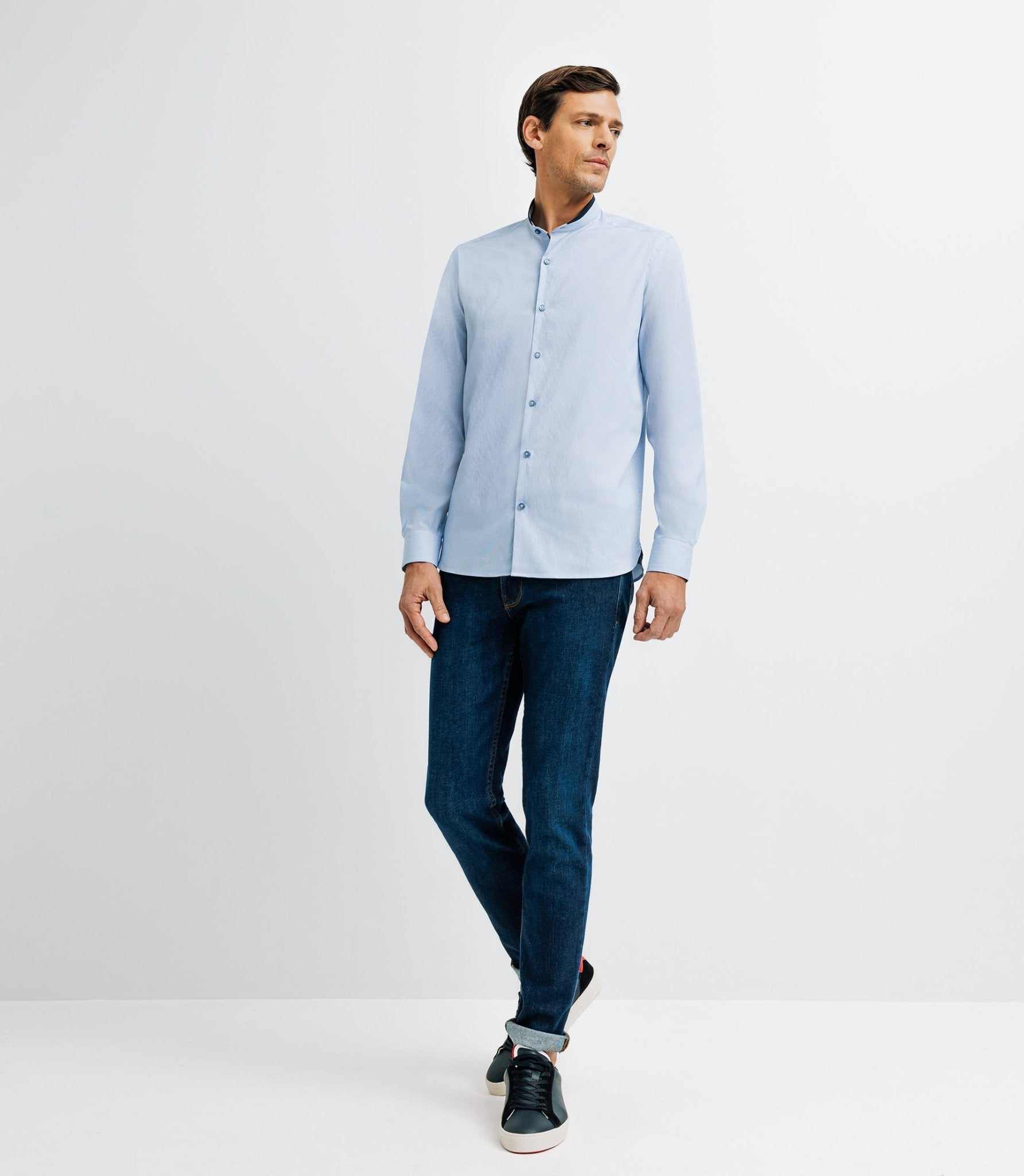 Casual shirt BLUE