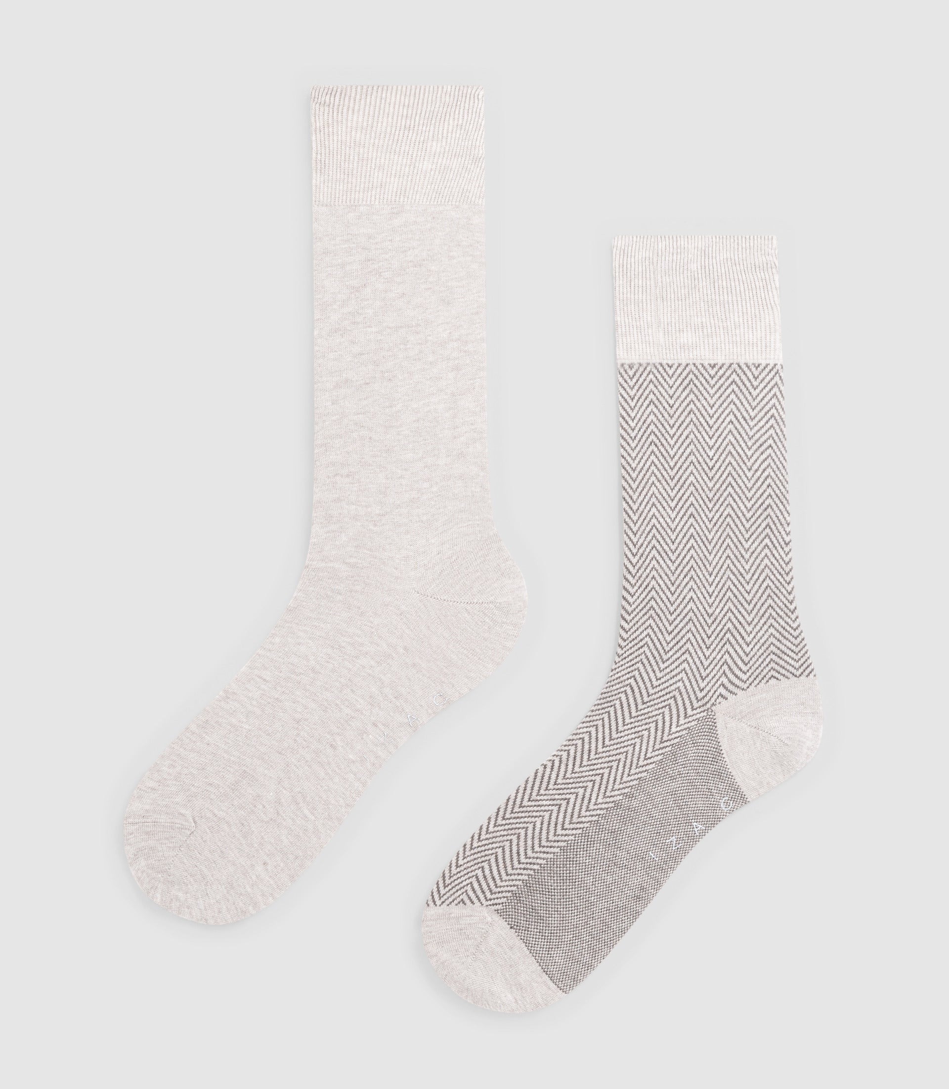 Lot de 2 chaussettes à motif taupe Pacha