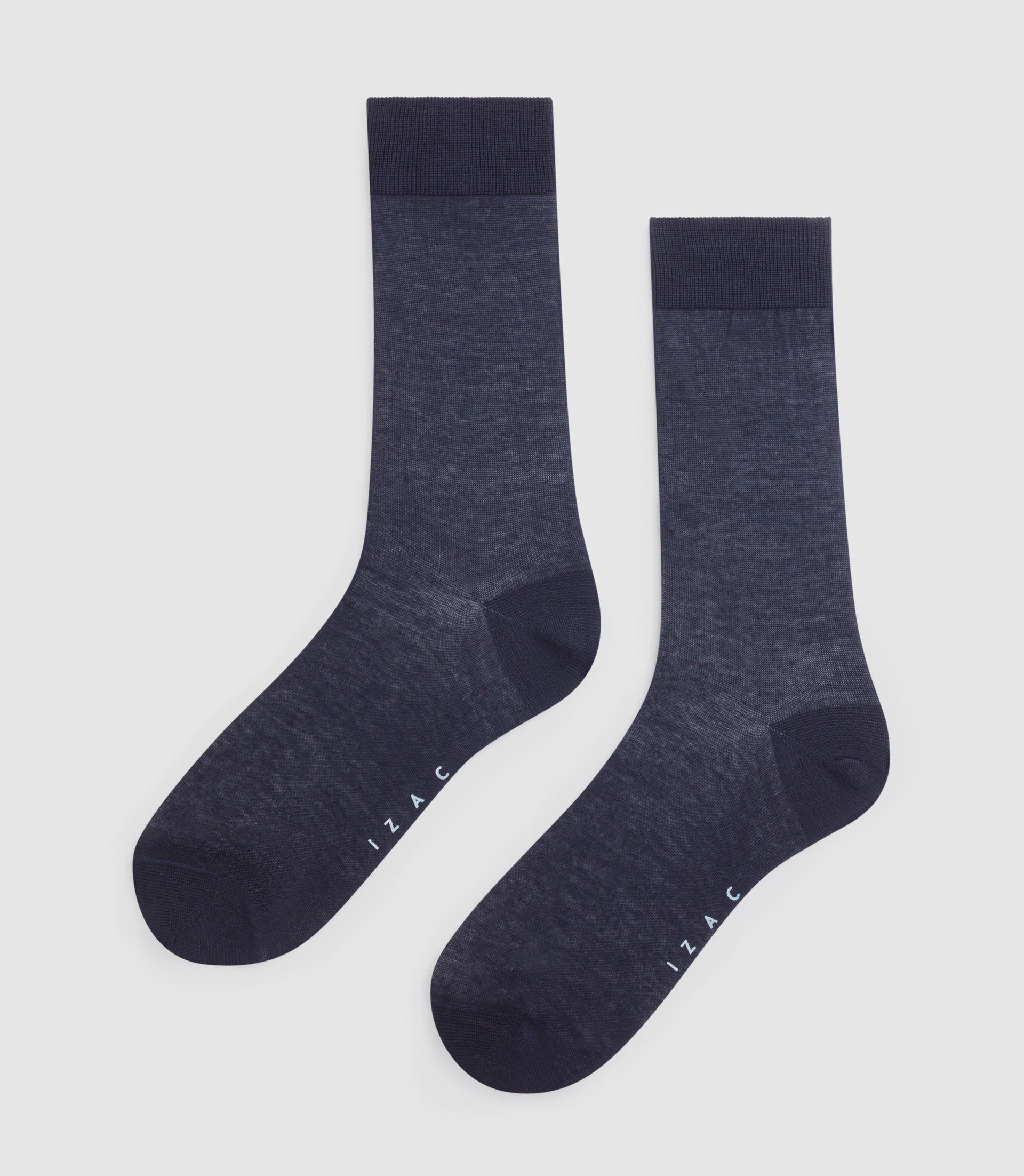 Lot de 2 chaussettes en fil d'Ecosse marine Persey