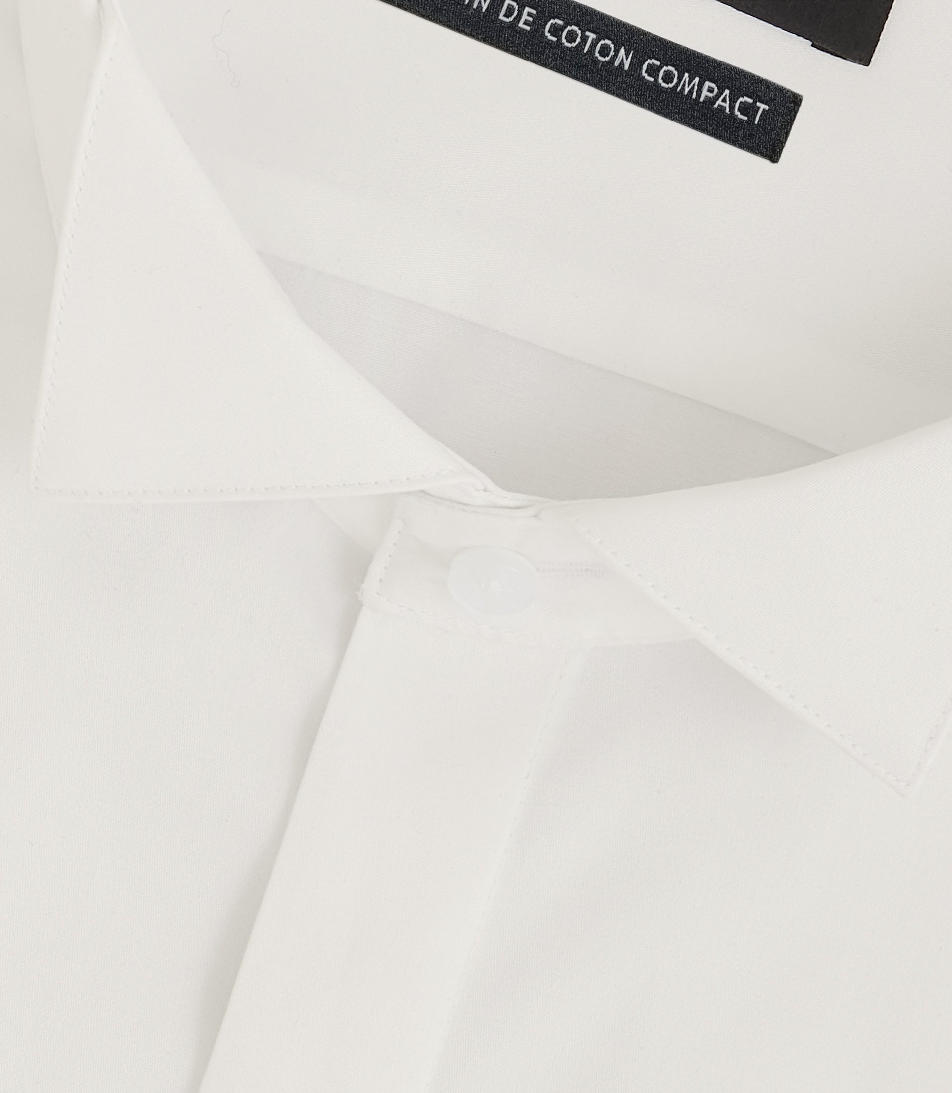 Off white satin formal shirt METAPHOR