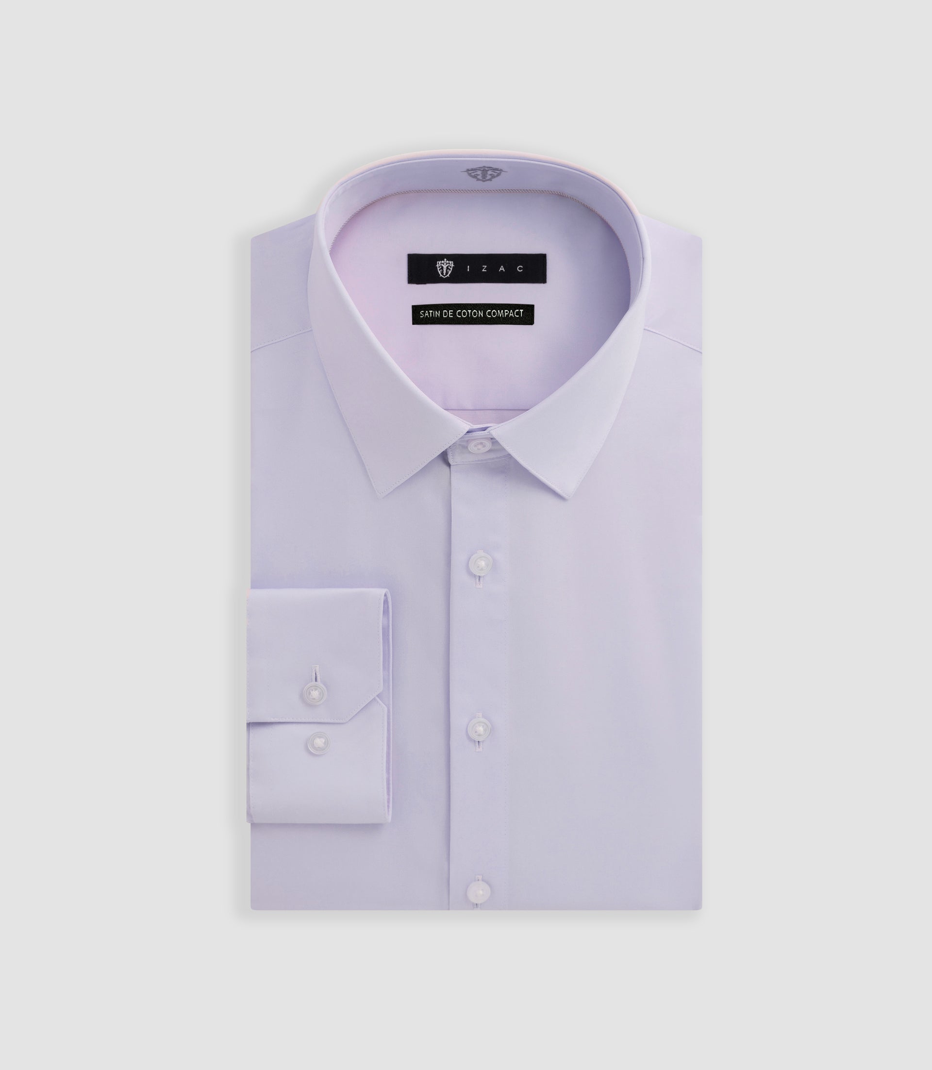 SATINSLIM slim-fit shirt in parma cotton satin