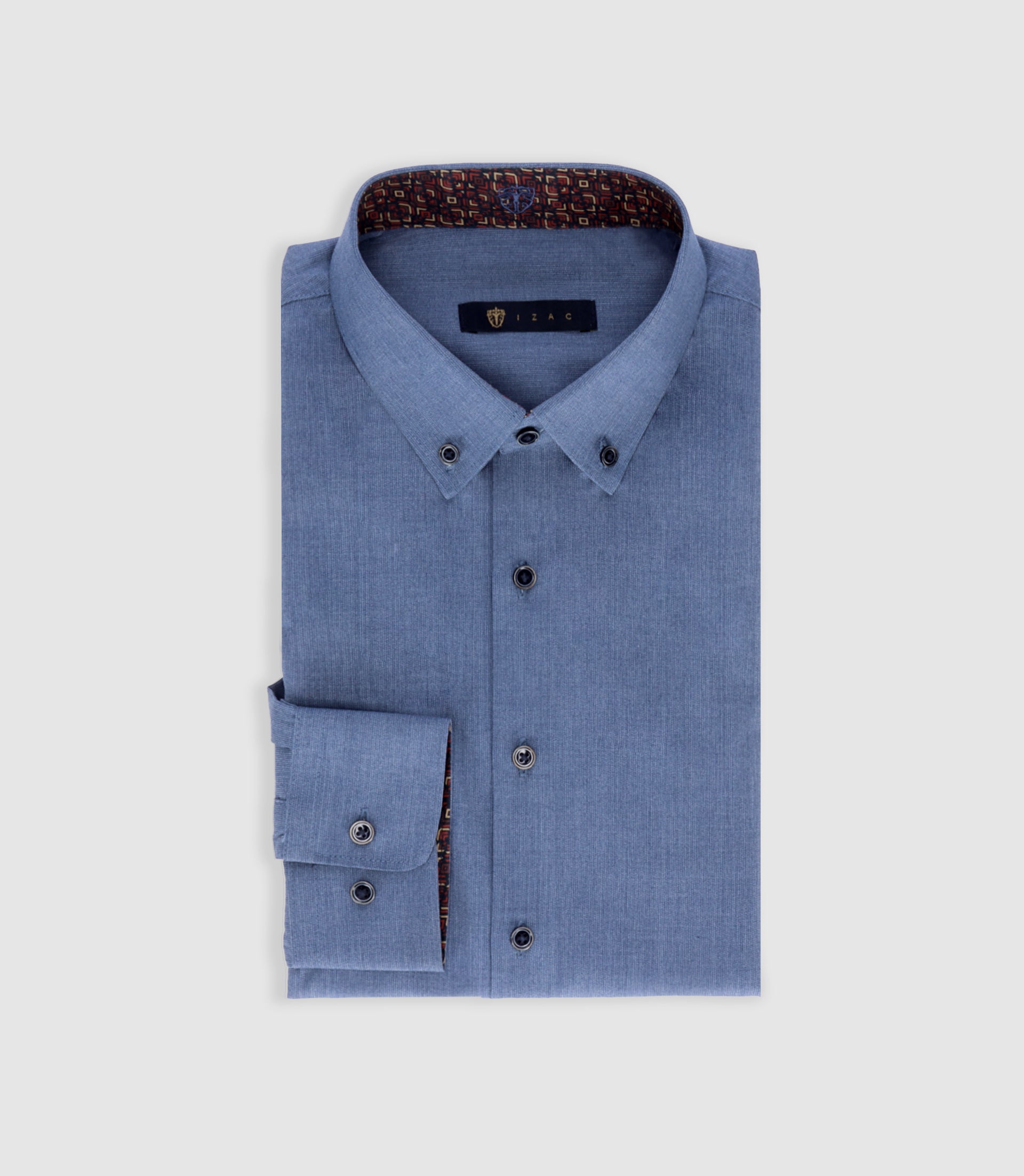 Slim fit blue shirt PABLO