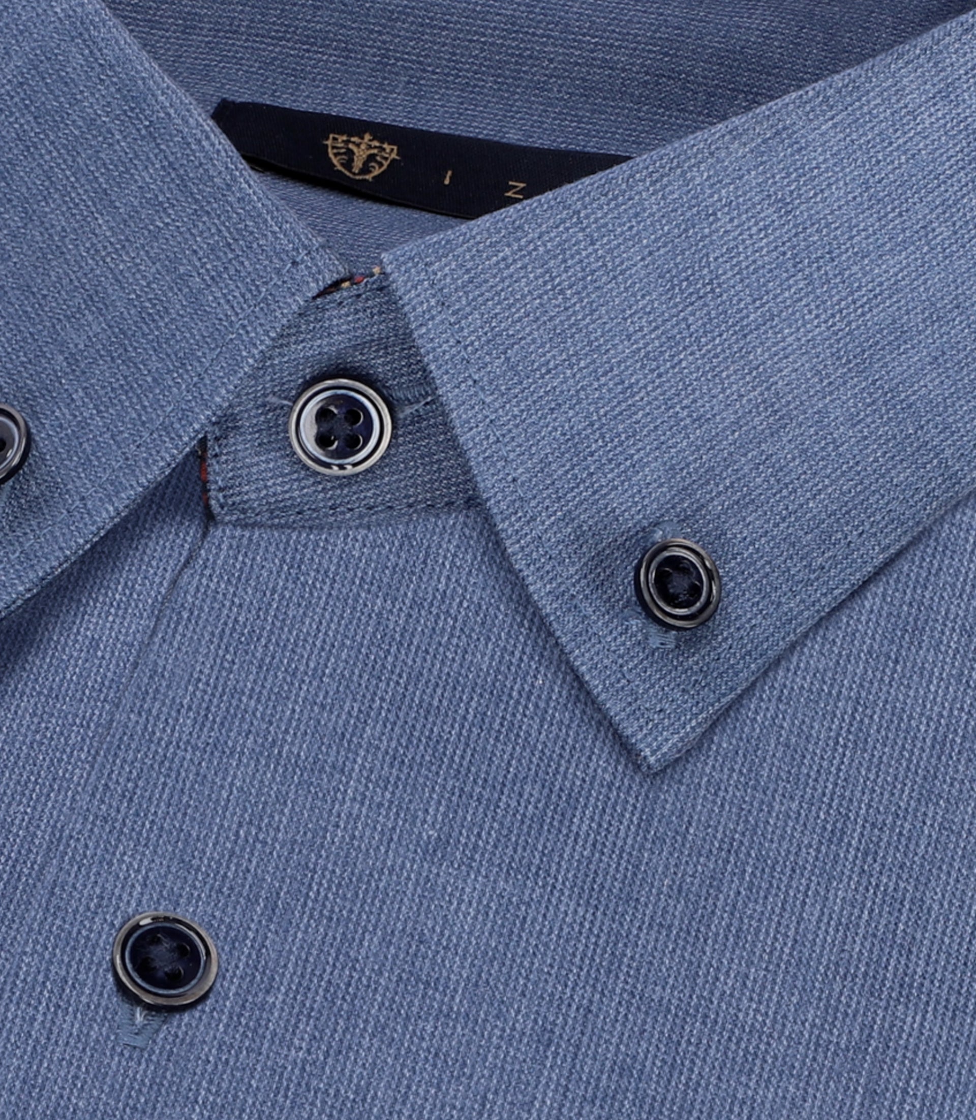 Slim fit blue shirt PABLO