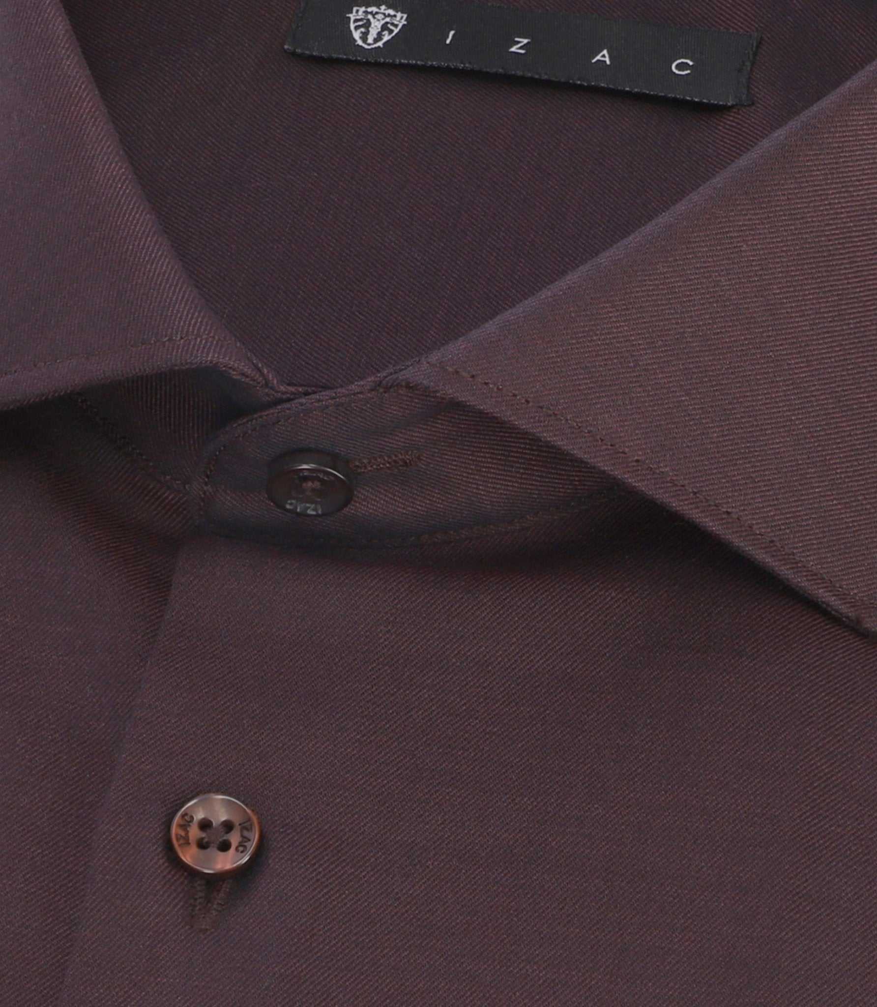 PEYO regular shirt in burgundy cotton