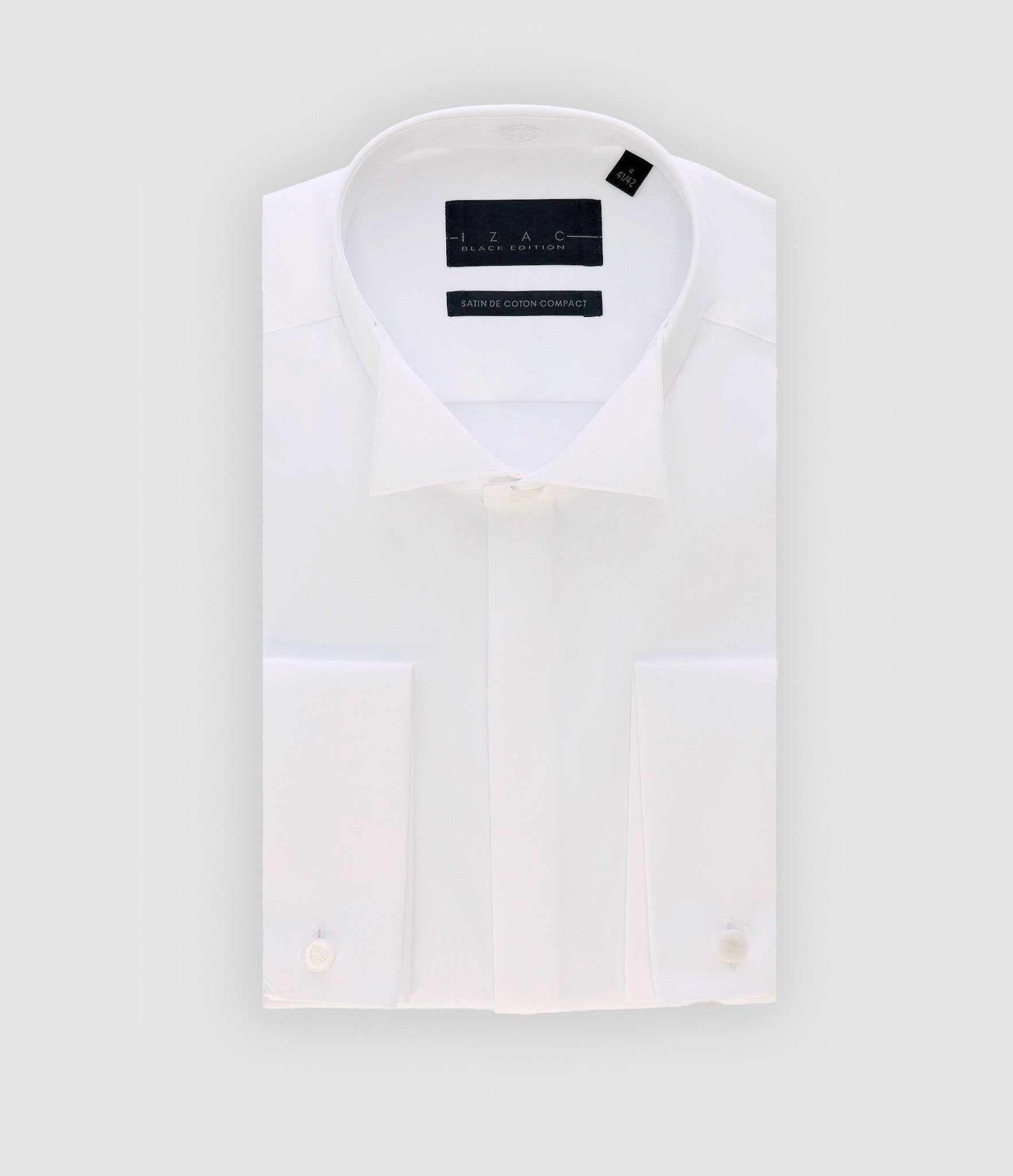 White satin ceremony shirt