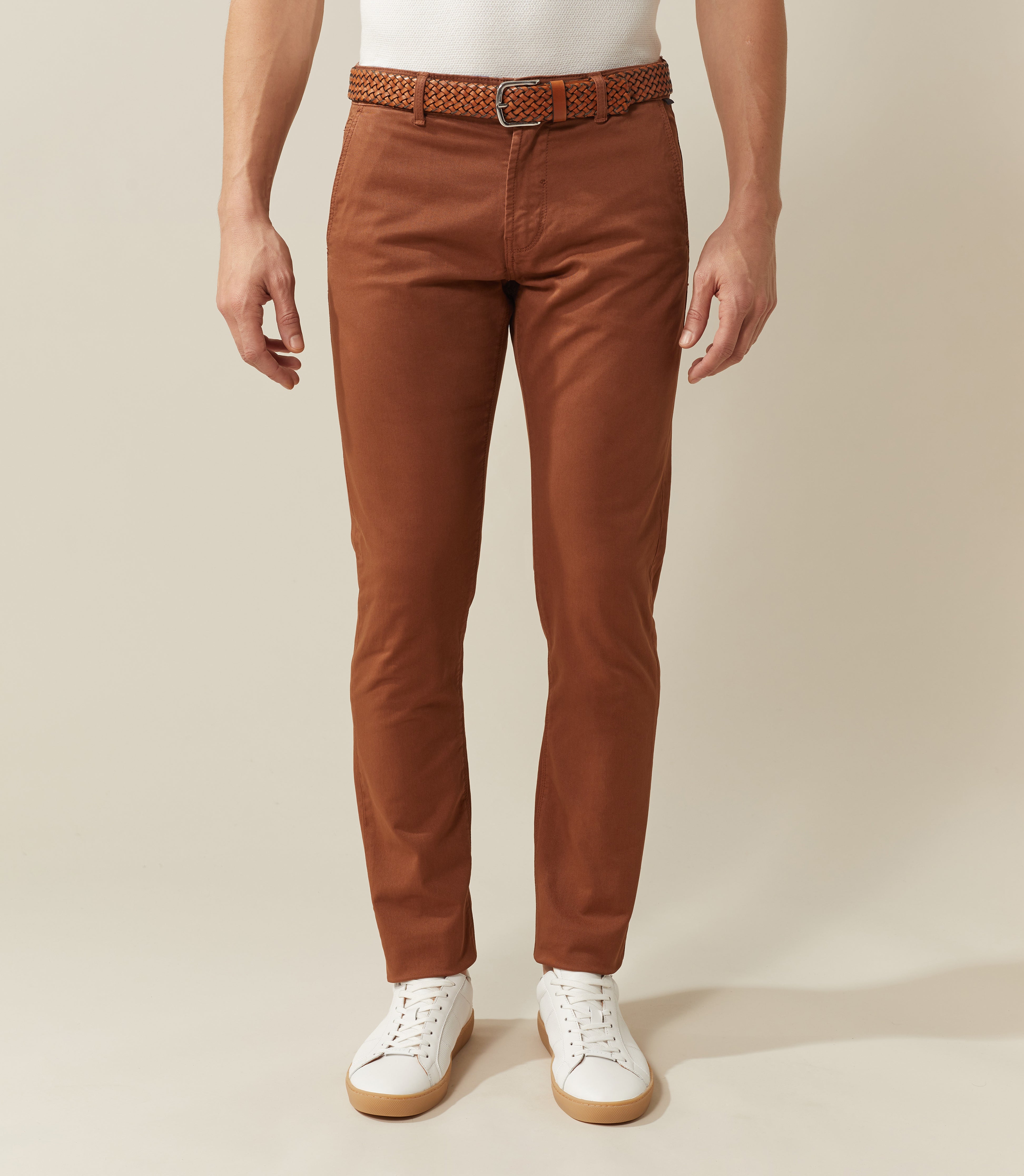 Pantalon casual tabac Nachelor