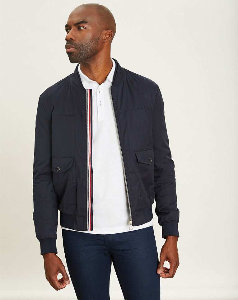 NAVY BOMBER JACKET