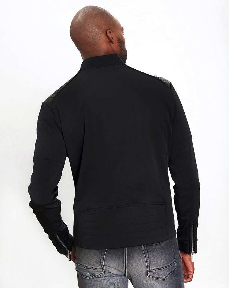 Black two-ply jacket