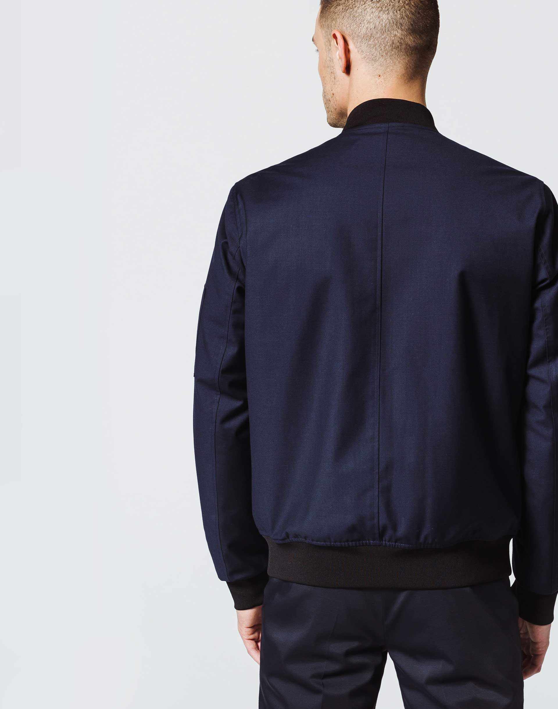 Teddy Navy Jacket