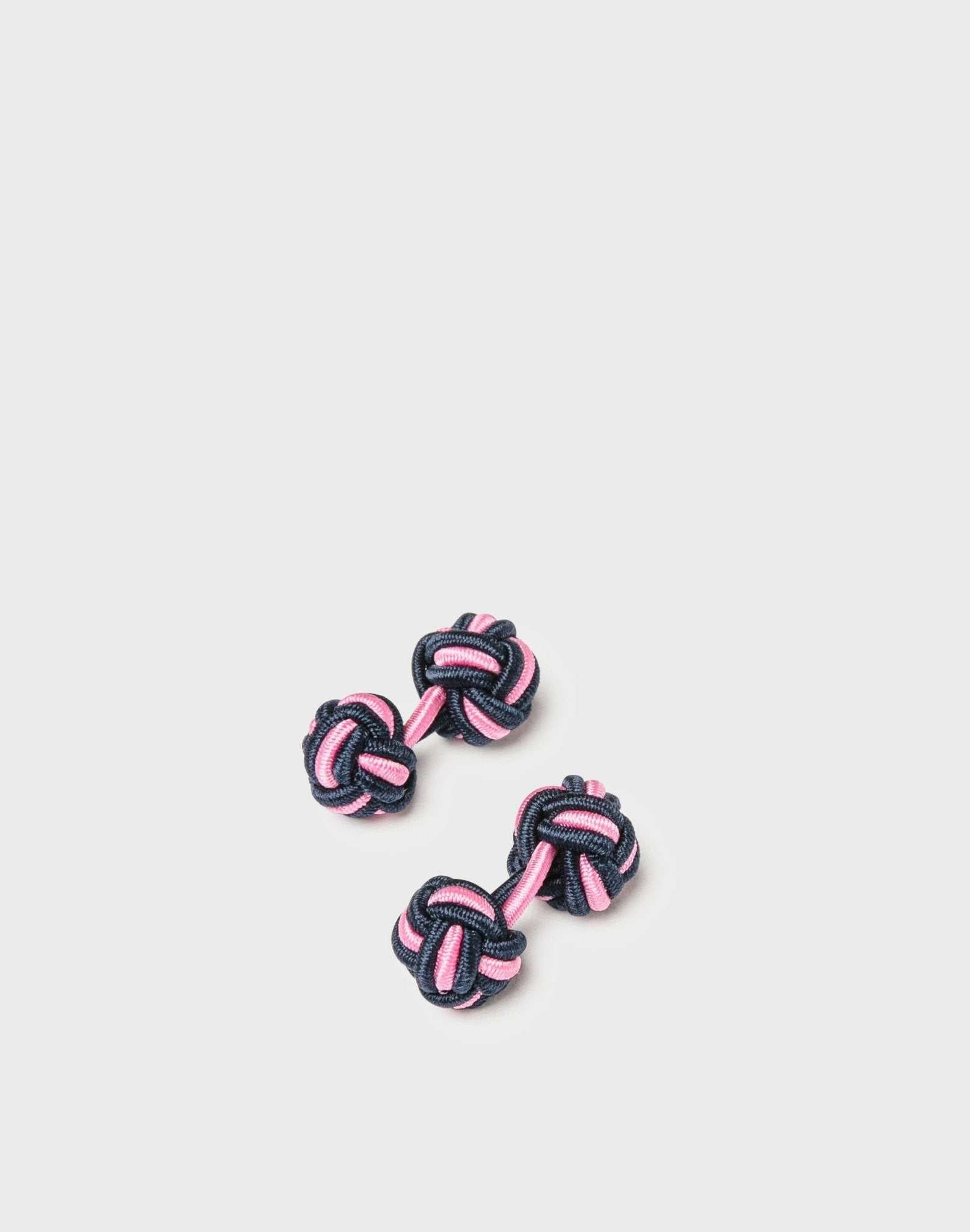 Pink cufflinks