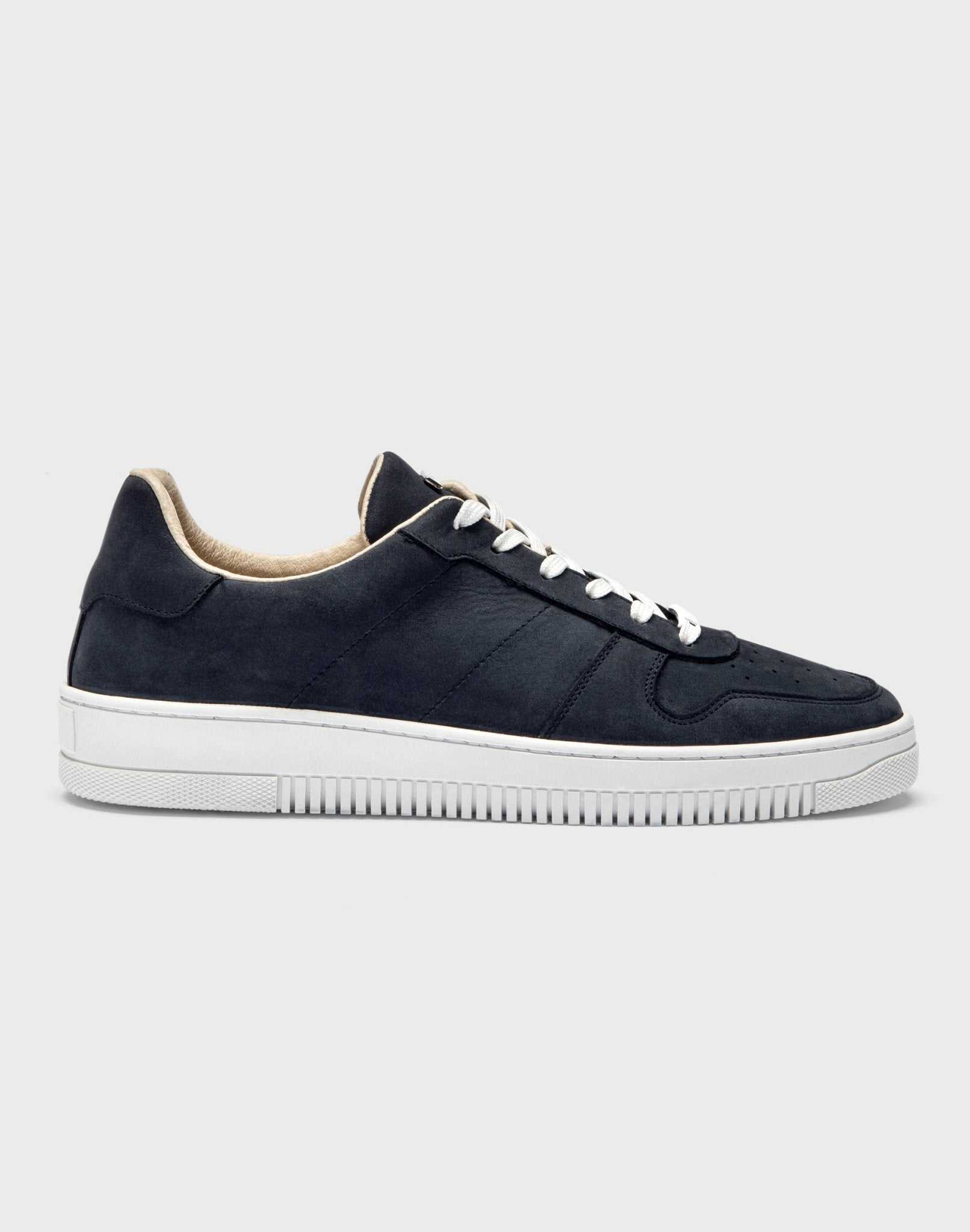 Navy nubuck sneakers