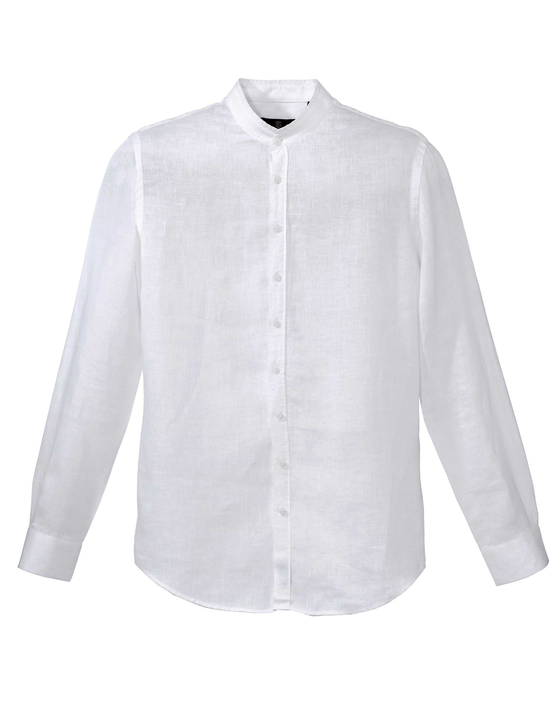 Mao collar casual shirt