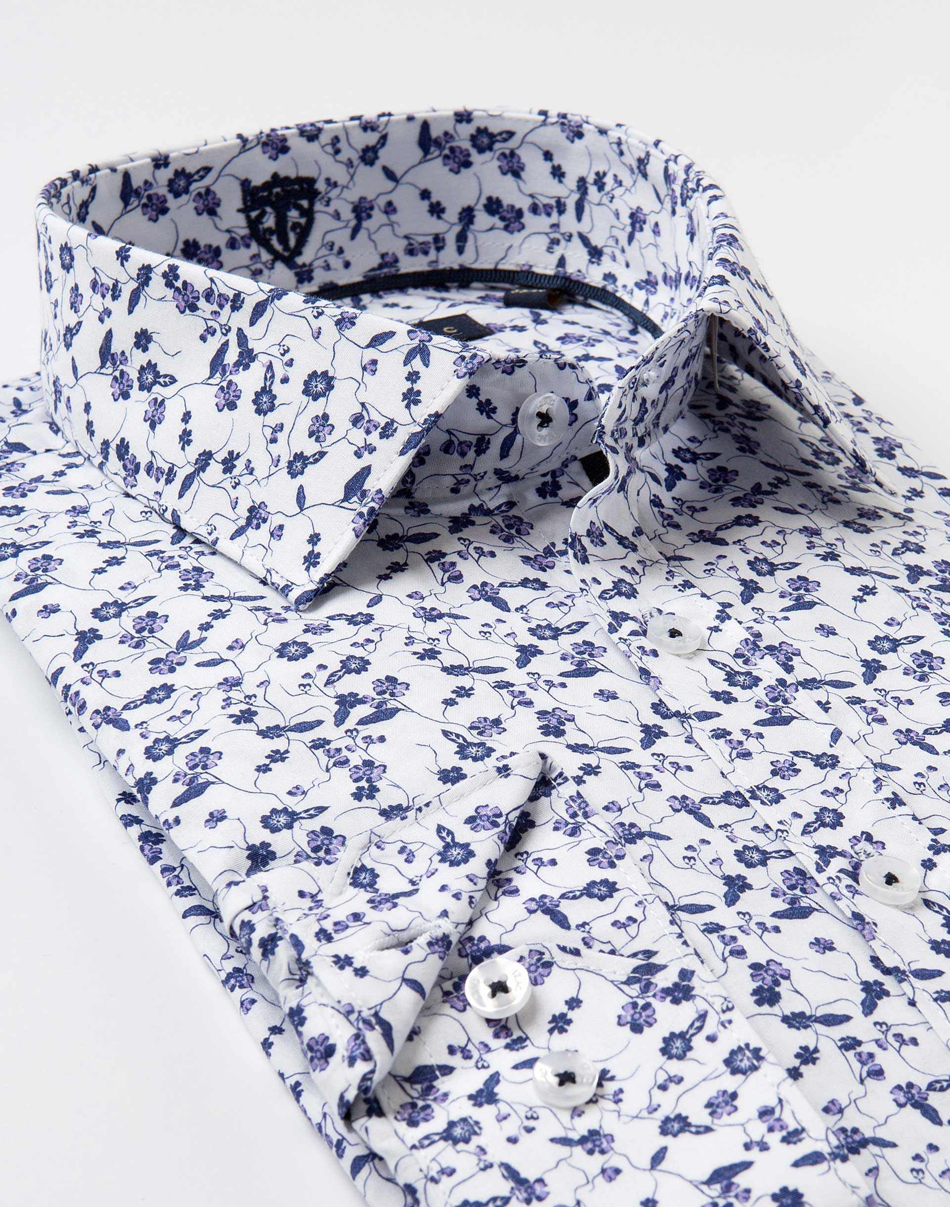 Floral pattern shirt