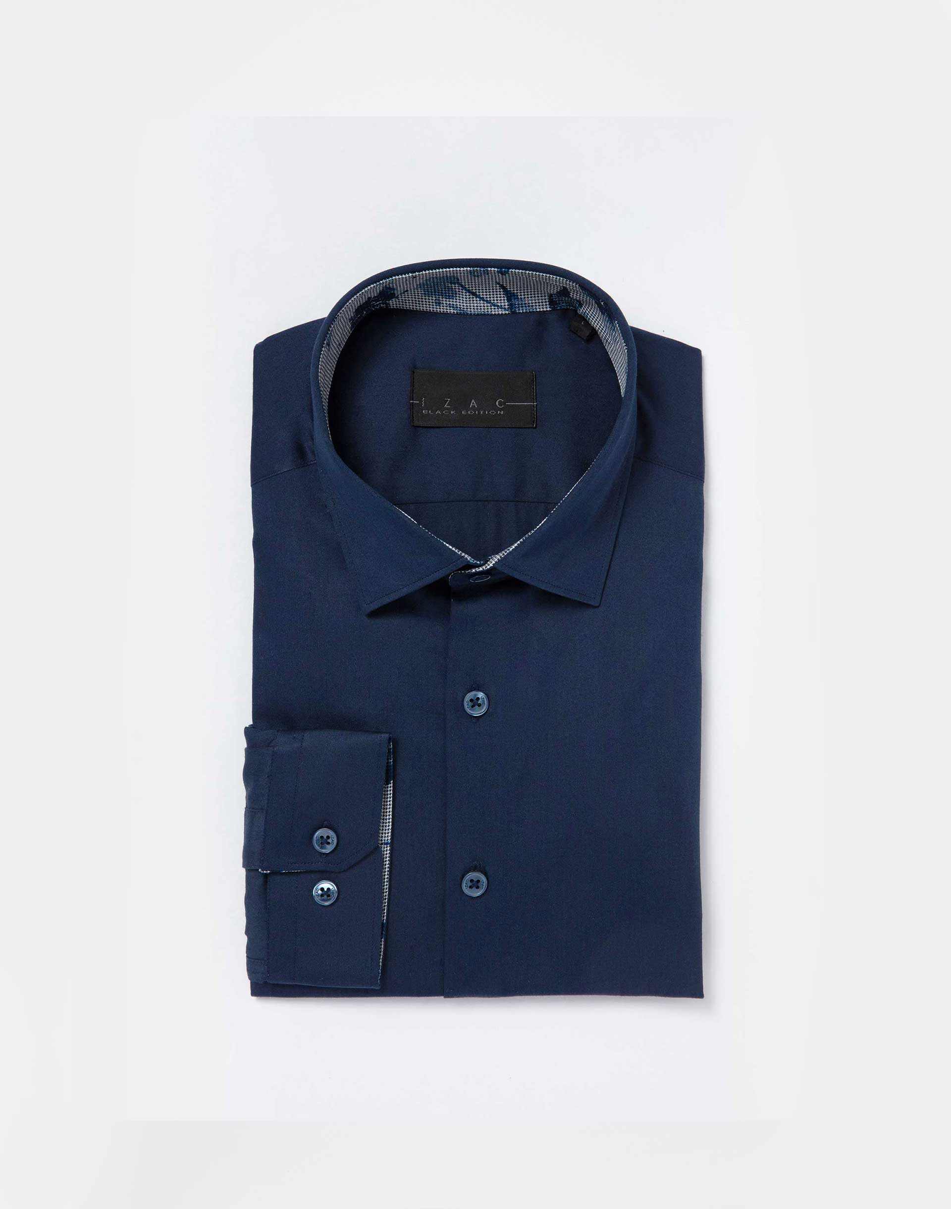 Navy Cotton Shirt