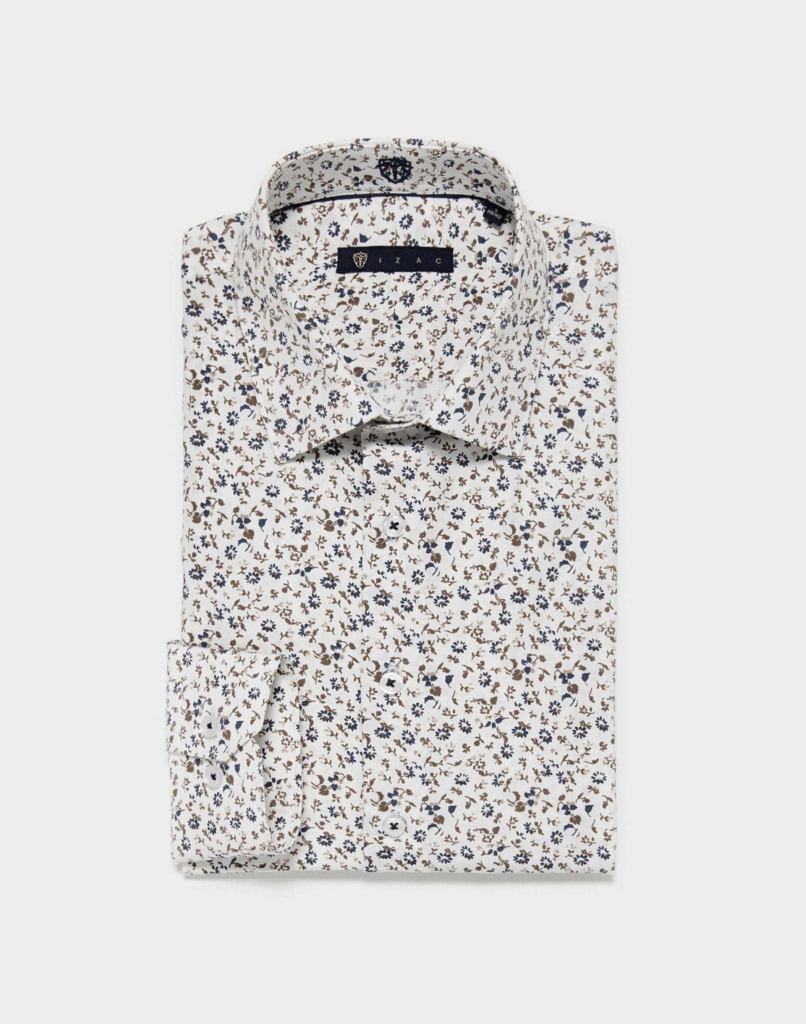 Slim fit floral shirt