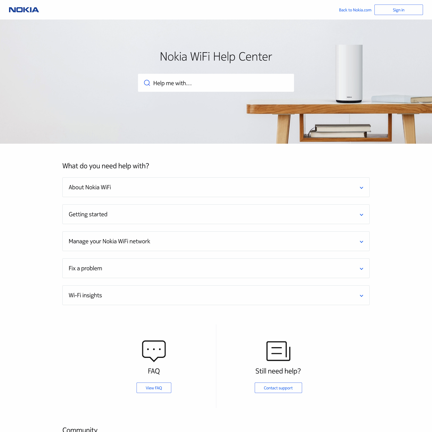 branded Zendesk for Nokia