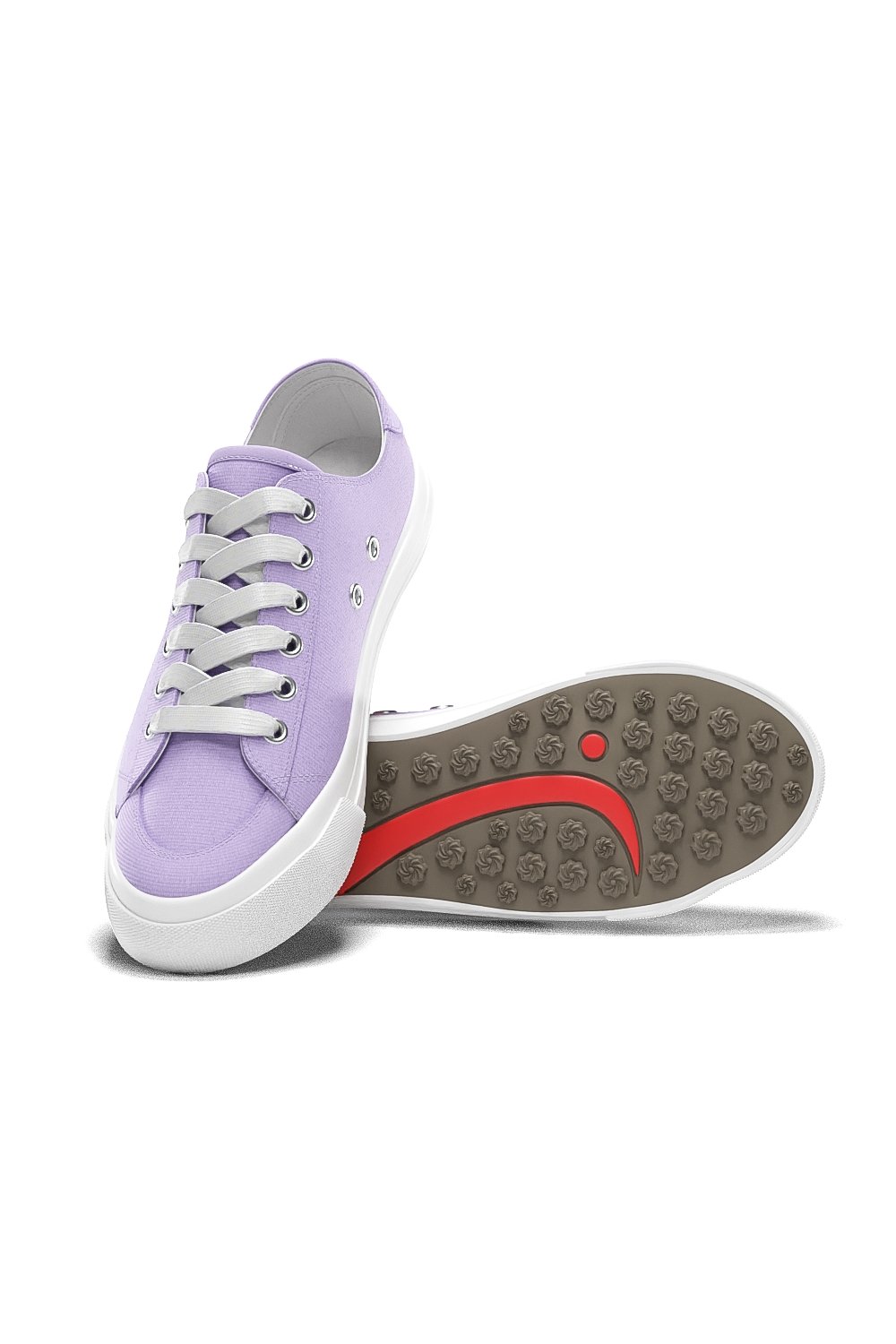 Spikeless Lilac Canvas Traveler Shoe