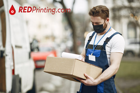 RedPrinting Shipping and Delivery