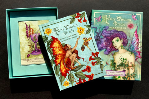 Fairy Wisdom Oracle deck and book set by Amy and Nancy Brown