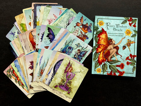 Fairy Wisdom Oracle deck and book set by Amy and Nancy Brown