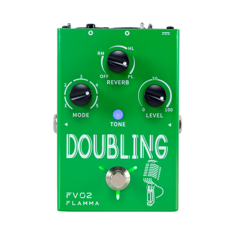 FLAMMA FV02 Doubling Vocal Effects Pedal