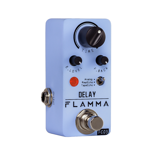 FLAMMA FC02 Mini Guitar Reverb Pedal Studio Church Plate – Flamma