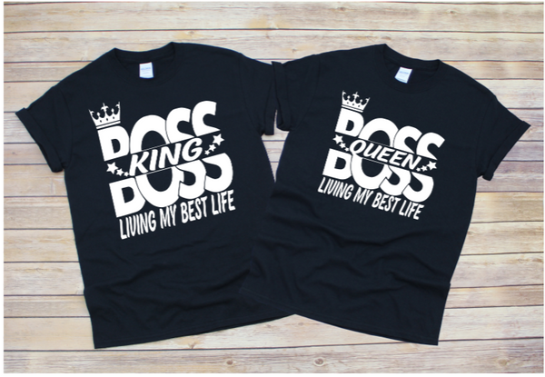 boss life shirts