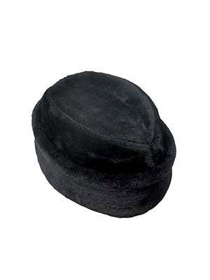 mens black fur hat
